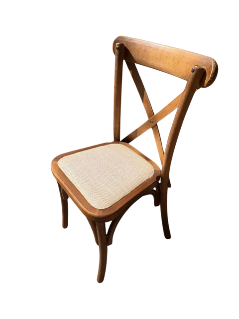 Silla Crossback de madera