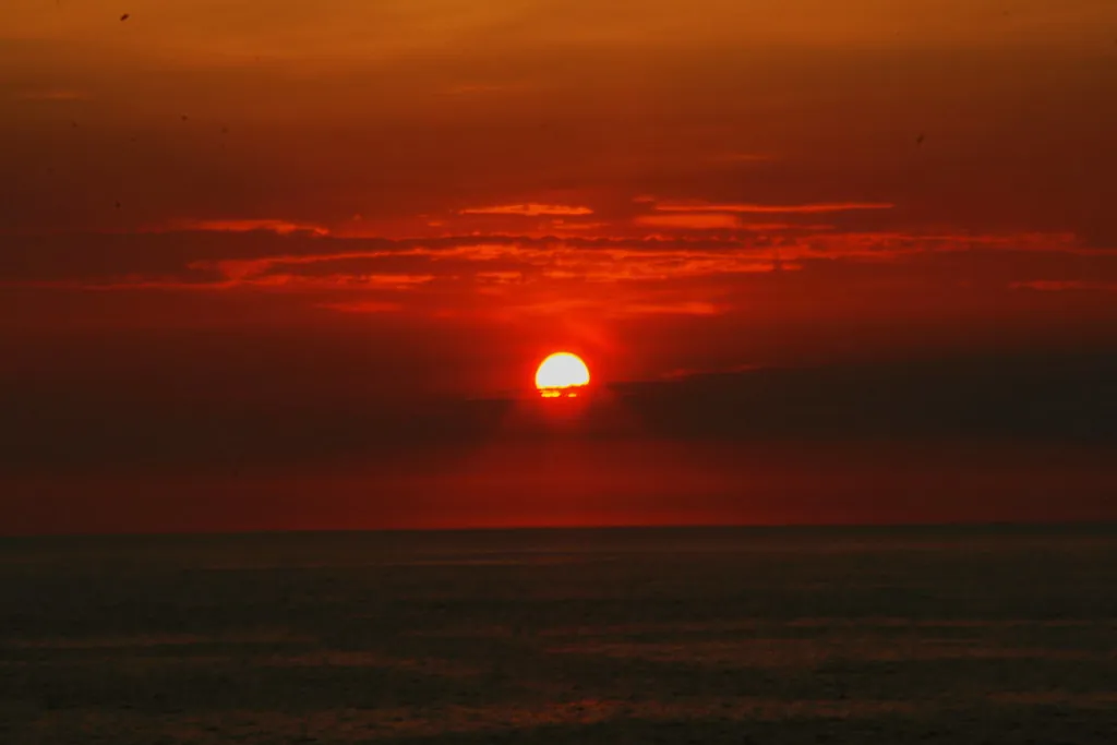 Atardecer en la bahía de Acapulco